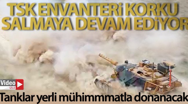 Türk Silahlı Kuvvetleri tankları VOLKAN-M Atış Kontrol Sistemi ile donanıyor